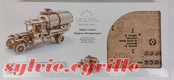 Puzzle 3D mécanique en bois Camion‑Citerne Tanker 594 pièces Ugears France