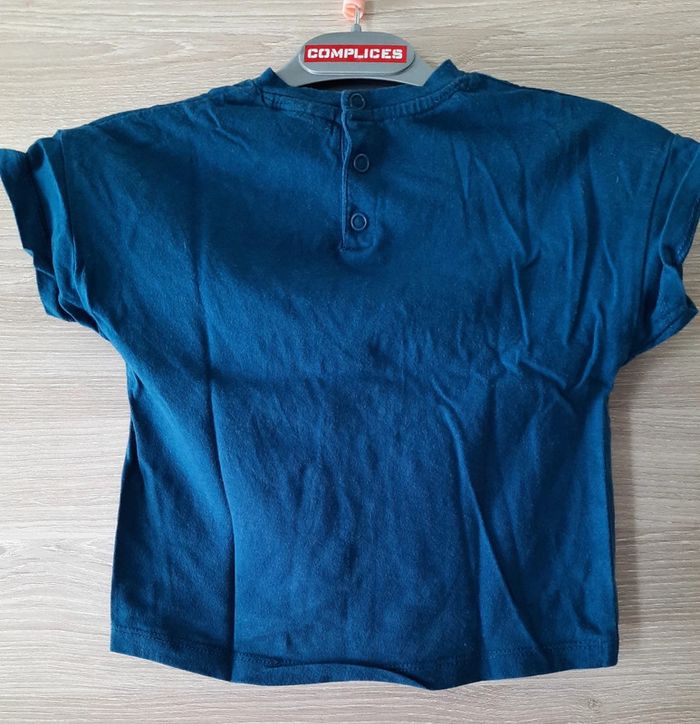 Tee-shirt manches courtes Tape a l œil taille 23 mois - photo numéro 2