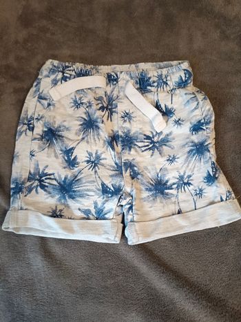 Short - motif palmiers