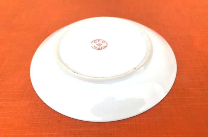 Tasse / Soucoupe  Porcelaine fine Décor japonisant CFC Japan - photo numéro 5