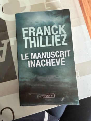 Livre de Franck Thilliez - Le manuscrit inachevé