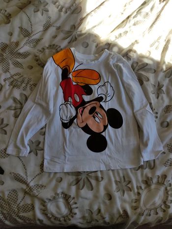 Haut à manches longues Mickey 6/7 ans