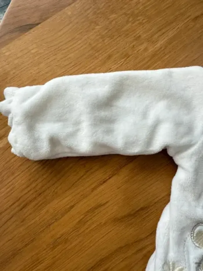 Gilet chaud doux à capuche fille 3 mois - photo numéro 4