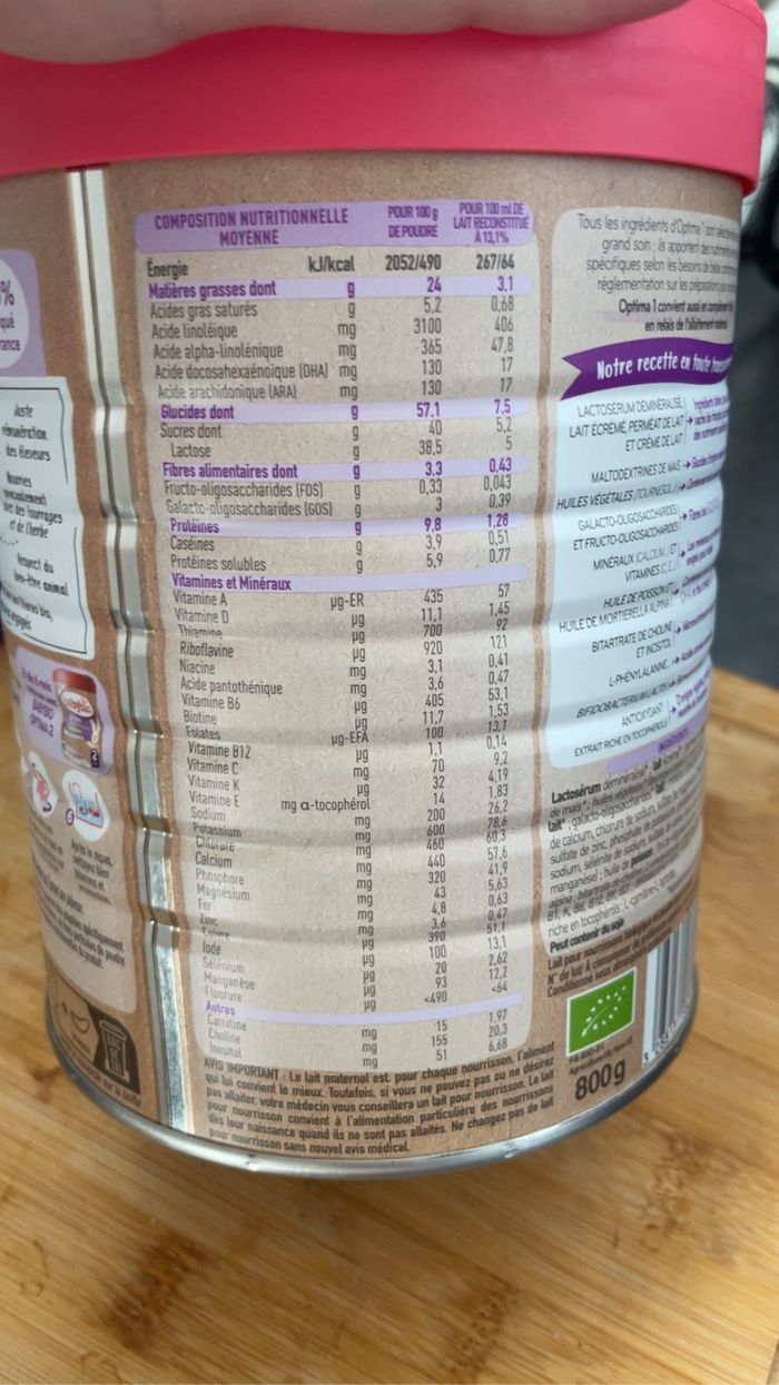 Lait babybio - photo numéro 4