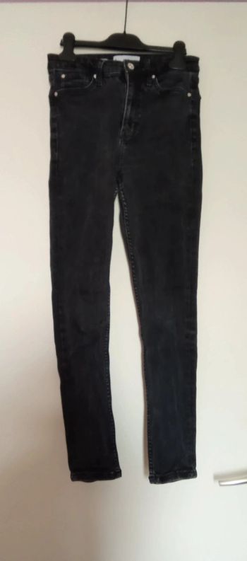 Pantalon noir taille haute - Ming - Taille S