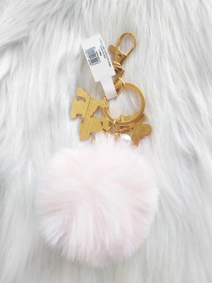 Porte-clé Parc Astérix avec pompon breloque papillon et Idéfix collection boutique officielle - photo numéro 2