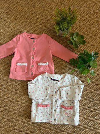 Lot de 2 vestes 6 mois Sergent Major