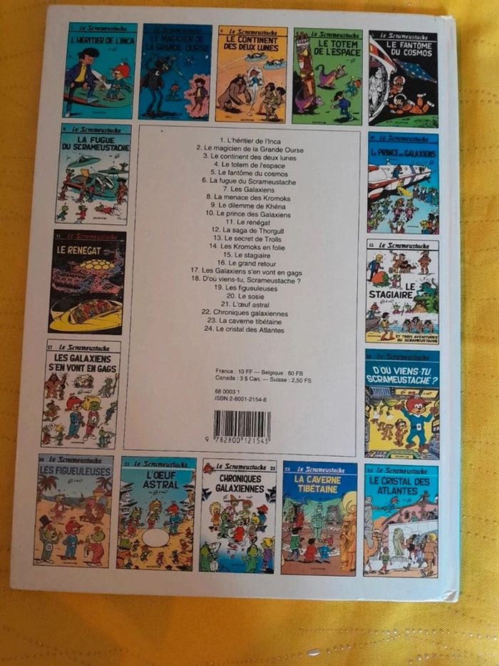 BD Vintage (1994) Le scrameustache : Le continent des deux Lunes - photo numéro 9