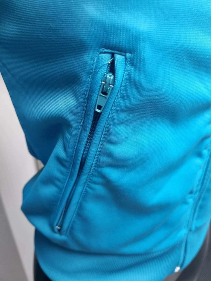 Veste de sport bleu turquoise et rose taille S - photo numéro 8