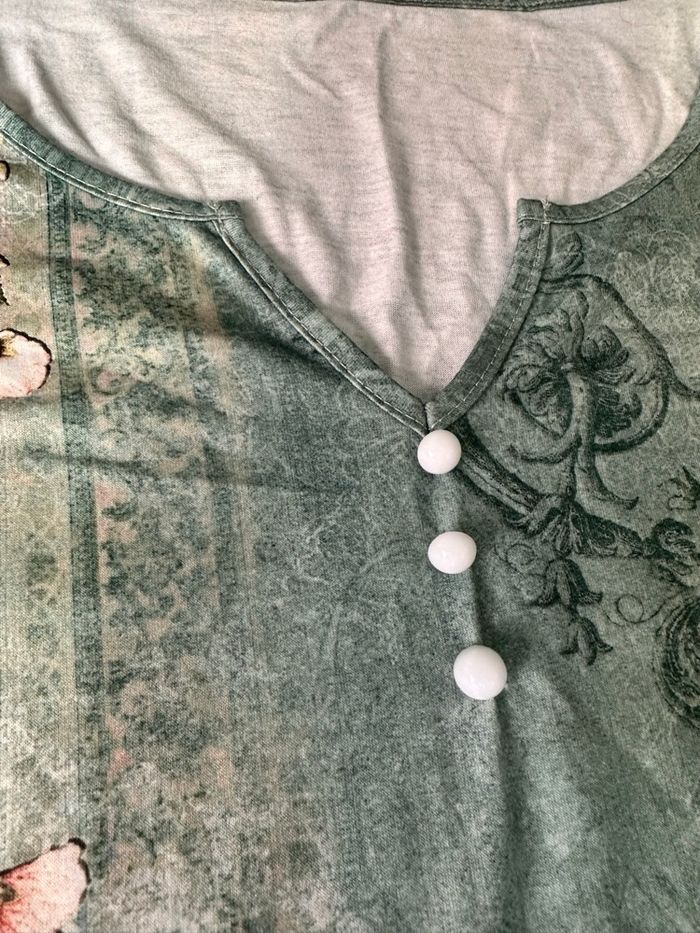 Haut T-shirt rétro Neuf M - photo numéro 2