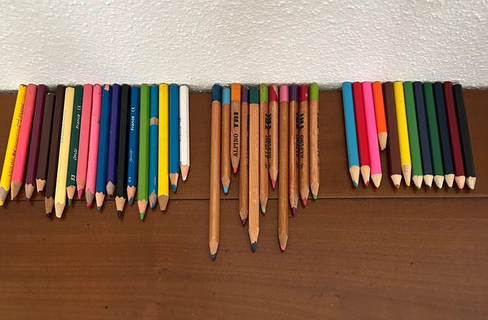 Petits crayons de couleurs