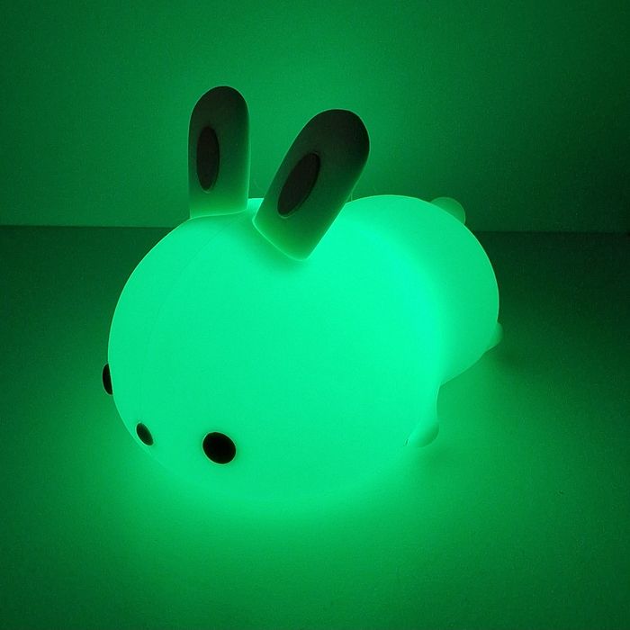 Veilleuse bebe lapin LED - Lumière douce - photo numéro 6