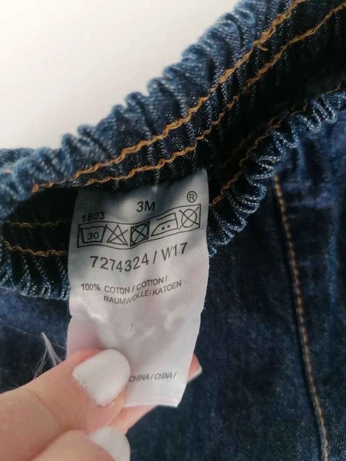 Lot 2 jeans garçon T 3 mois 👶 - photo numéro 3