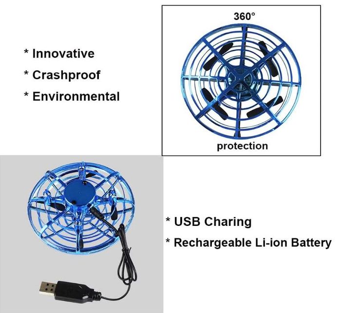 Drone UFO led rechargeable - photo numéro 6