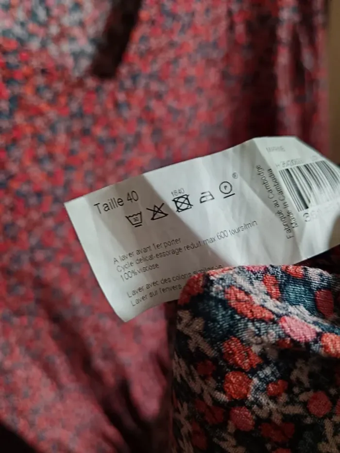 Robe fleurie de printemps Monoprix t.40 - photo numéro 5