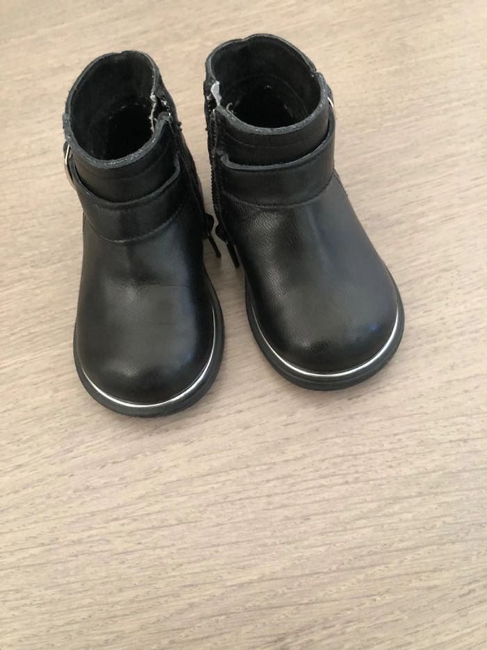 2 paires de bottines fille 20 - photo numéro 3
