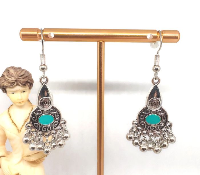 Boucles d'oreilles pendantes - photo numéro 3