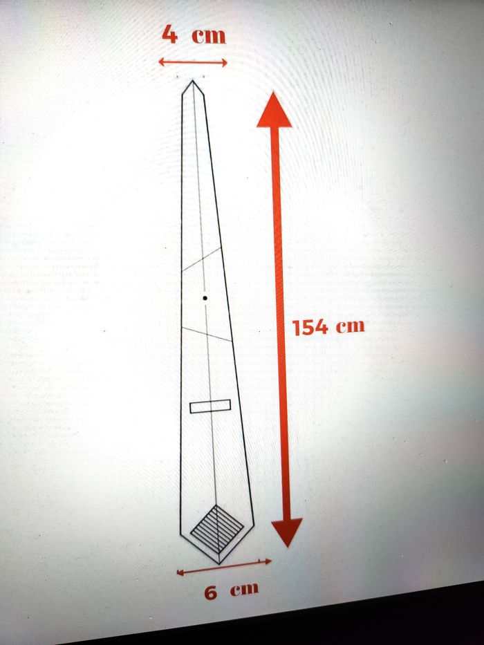 Cravate Grise Rayée Bleue Violette Blanche Homme - photo numéro 6