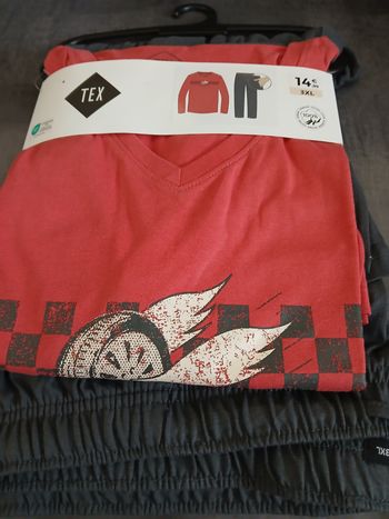 ensemble pyjamas en coton homme 3XL