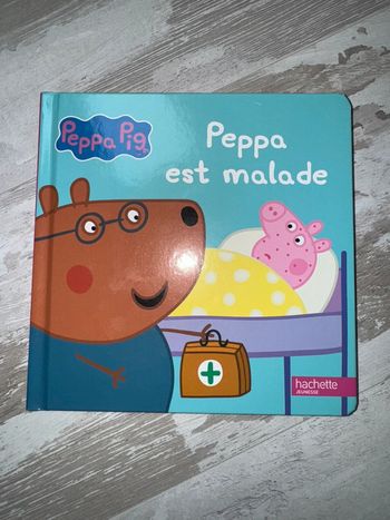Livre peppa est malade