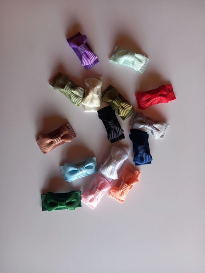 Lot de 15 mini barrettes à cheveux bébé