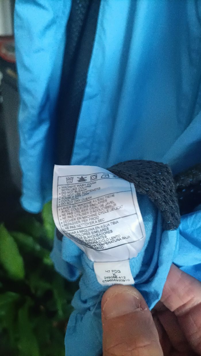 Veste Nike bleue très bon état taille XL - photo numéro 7