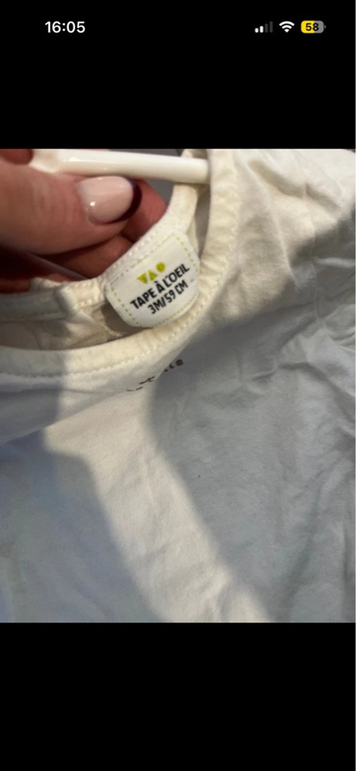 Ensemble vert baudet /tape à l’œil 3 mois - photo numéro 5