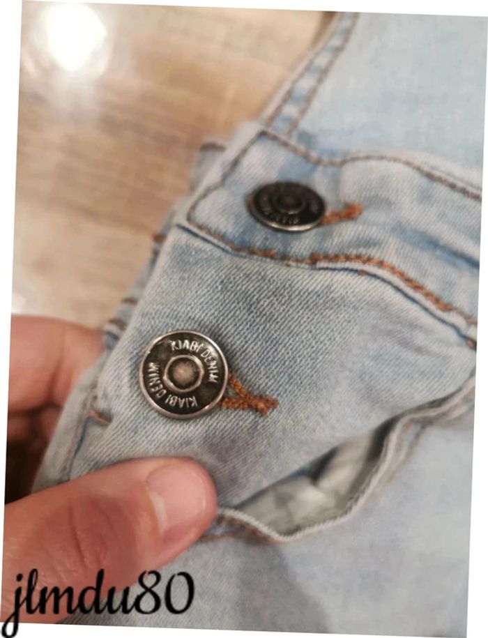 Salopette jean 10 ans - photo numéro 2