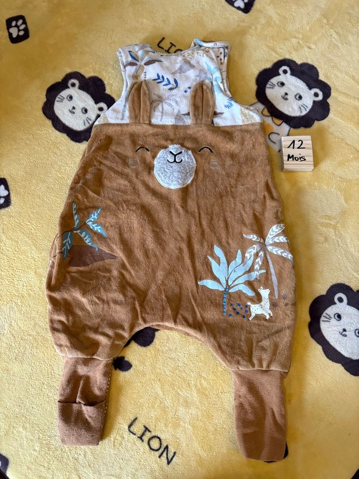 Gigoteuse turbulette petit béguin 12/18 m