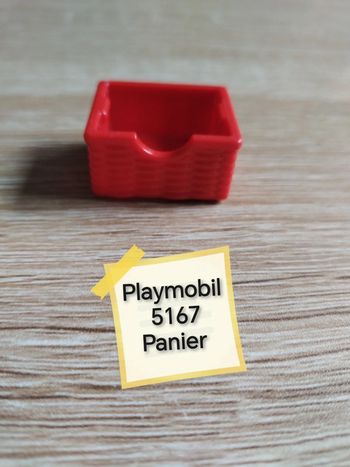 Playmobil 5167 panier rouge