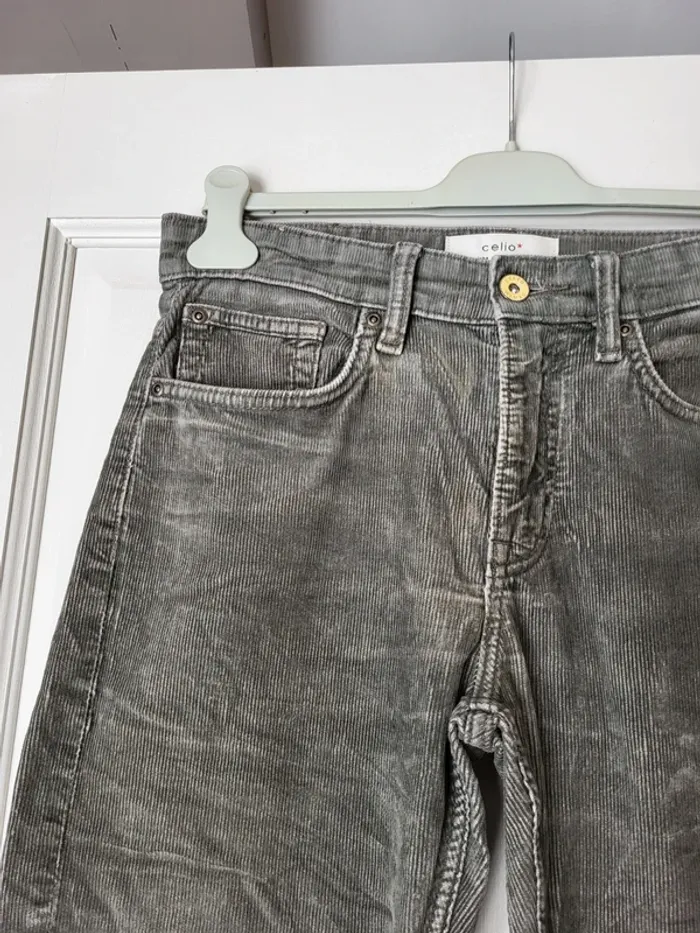 Pantalon en velours côtelé Ponice Celio - photo numéro 4