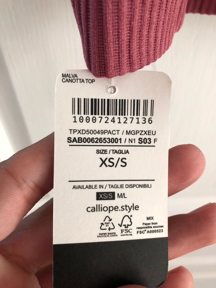 Haut mauve femme - photo numéro 4