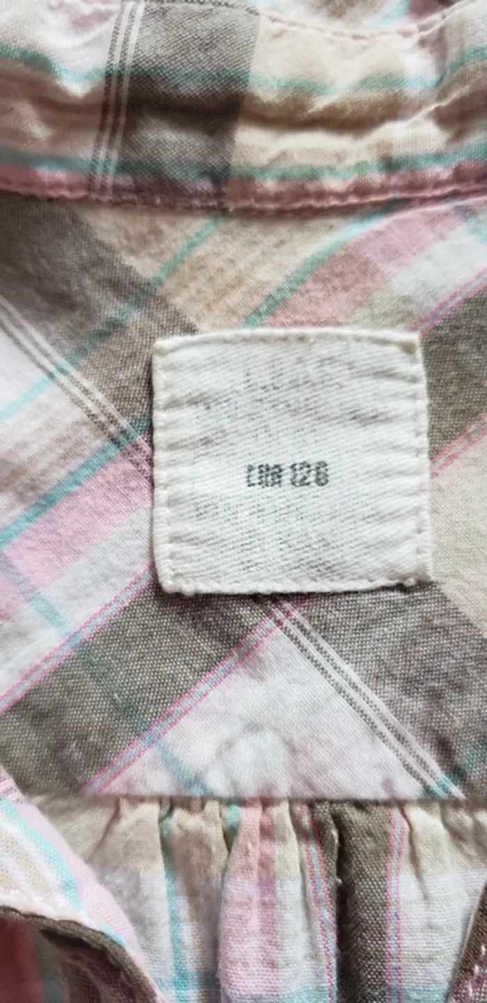 Chemisier fille rose taupe - photo numéro 3