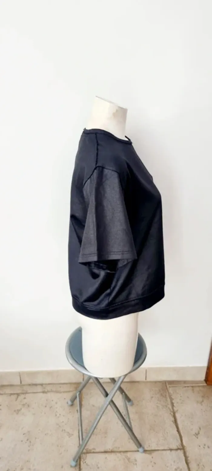Tee-shirt noir the kooples sport 38 - photo numéro 2