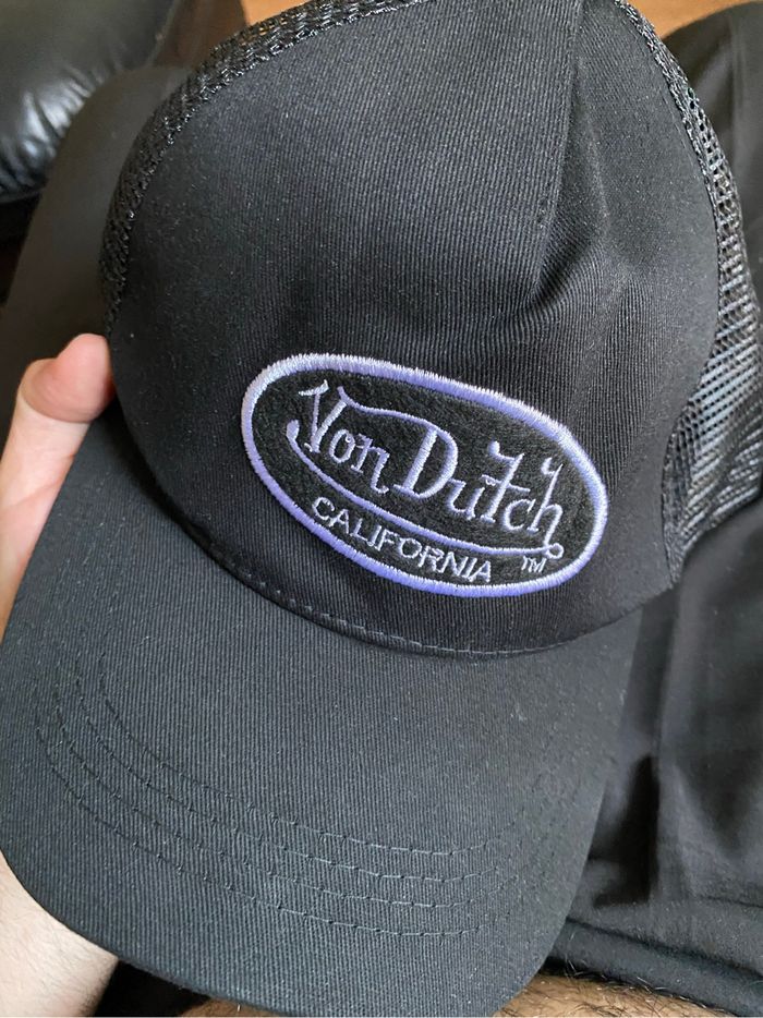 Casquette van Dutch noire