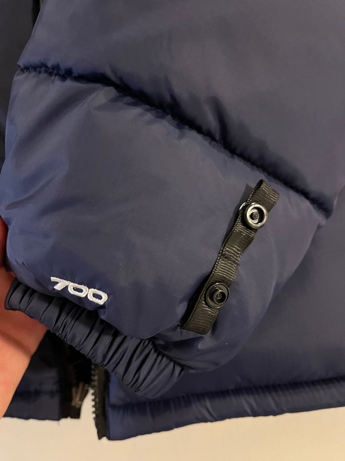 The North face 700 doudoune noir/bleu - photo numéro 3