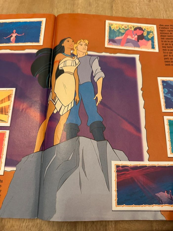 Walt Disney Pocahontas - Album Panini complet avec poster stickers livre autocollants - photo numéro 10