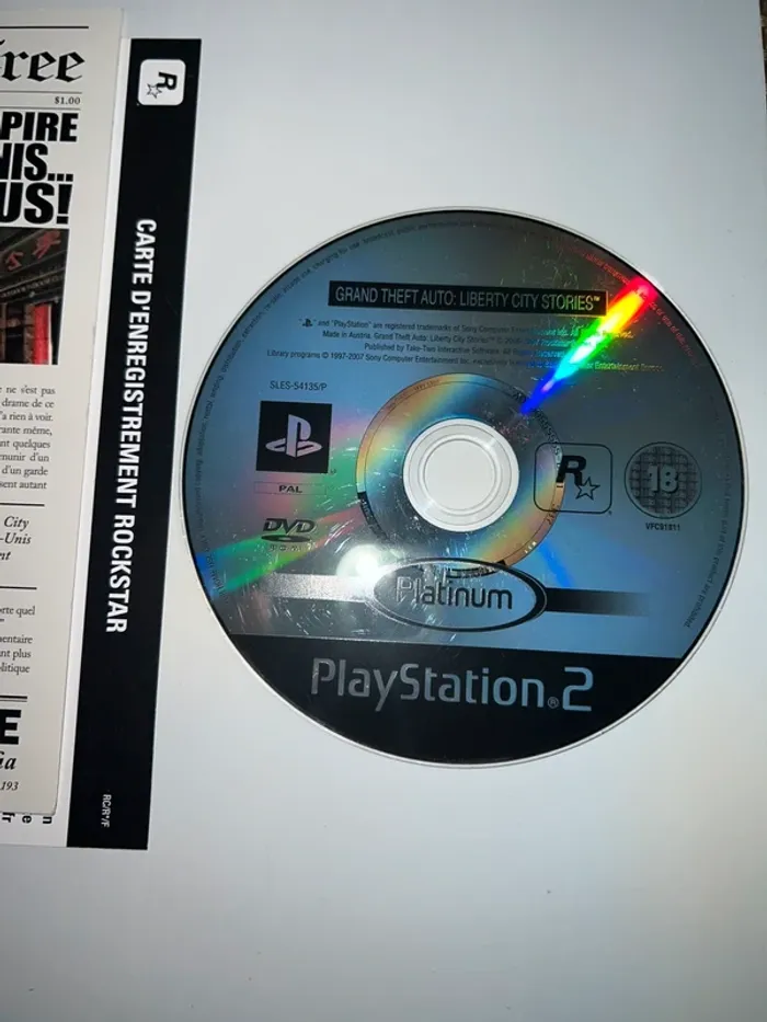 GTA Liberty City Stories - Jeu PS2 Sans Carte Version Française Sony PAL - photo numéro 4