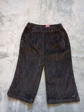 Pantalon velours 9 mois