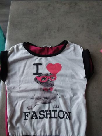 Tee shirt manches courtes