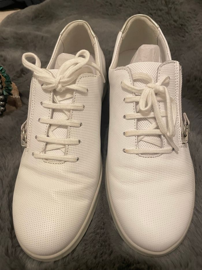 Basket blanche femme marque suave taille 38 - photo numéro 4