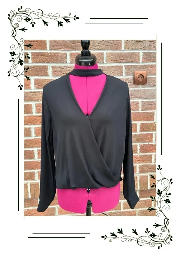 Blouse noire Forever 21 taille M