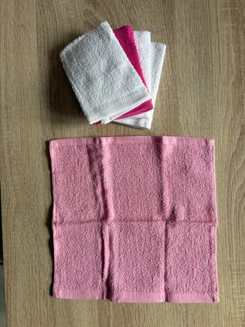 Lot 5 Mini serviettes