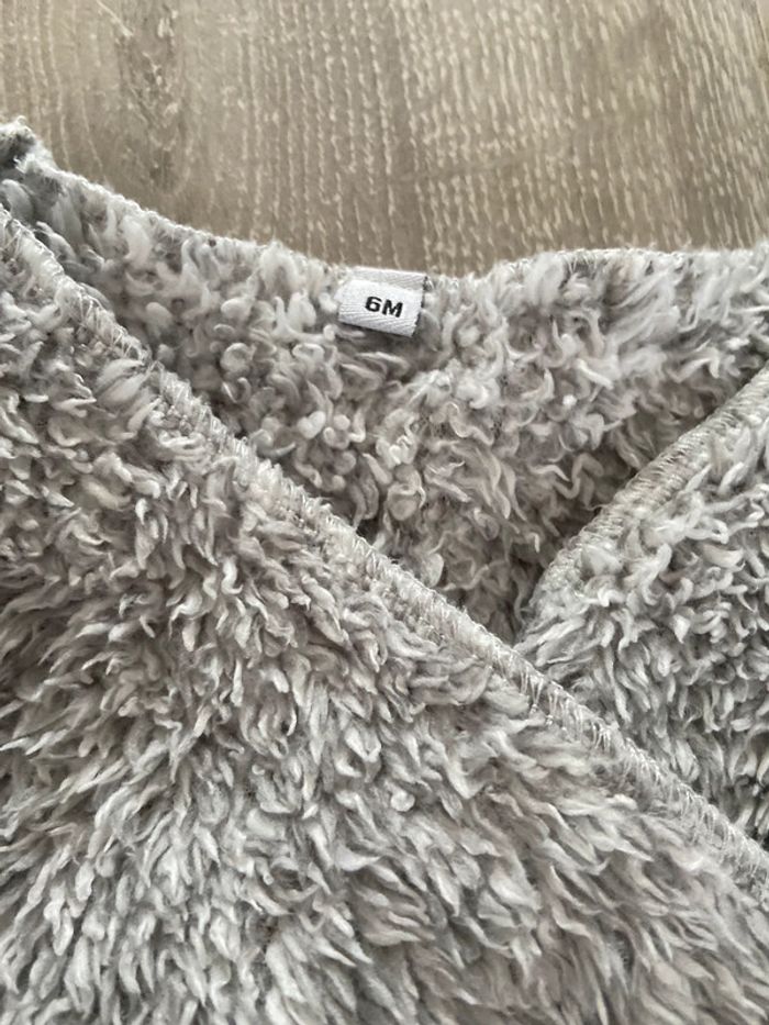 Ensemble chaud hiver bebe fille gilet t shirt pantalon 6 mois - photo numéro 3