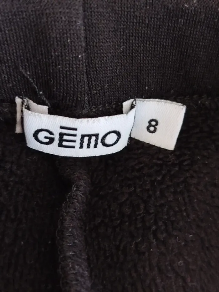 Legging long noir doublé chaud Gémo taille 8 ans - photo numéro 3