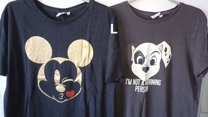 Lot de 2 t-shirts Disney