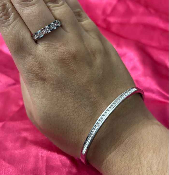 Bracelet et bague en acier inoxydable - photo numéro 4