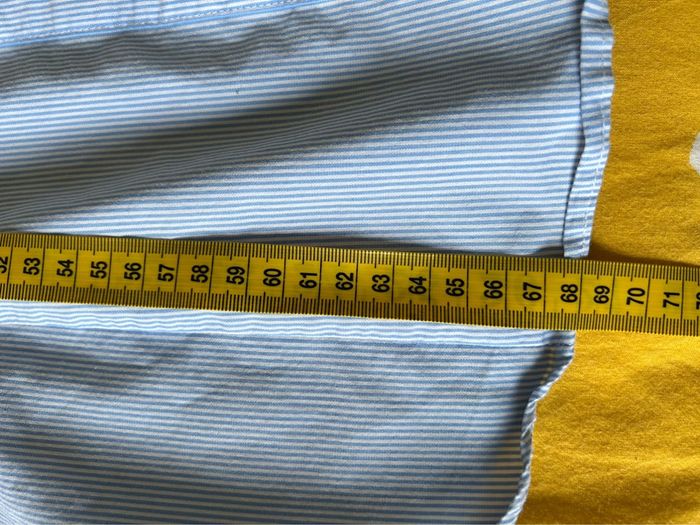 Chemise femme bleu à rayures - en coton taille 44 neuve - photo numéro 5