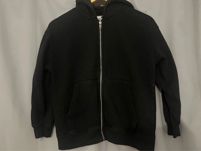 Gilet zipee noir Zara - photo numéro 2