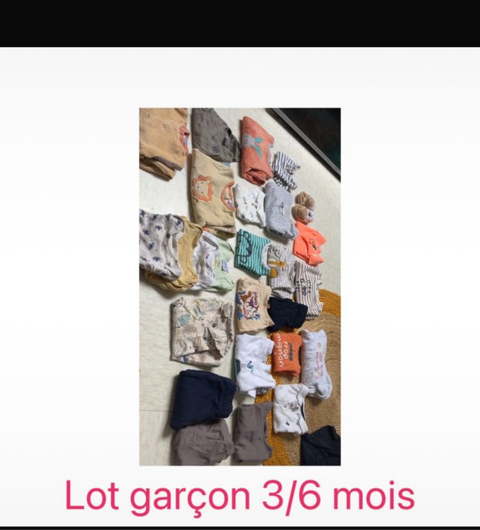 Lit garçon 3/6 mois